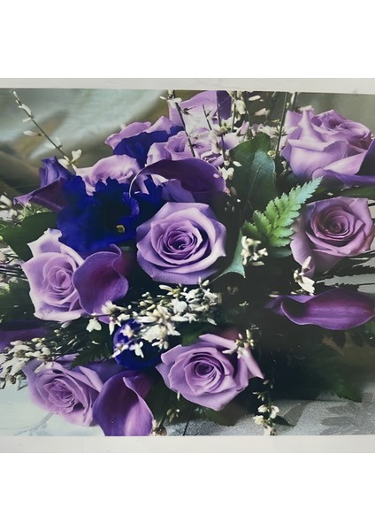 5d Yapışan Boncuk Goblen 30 x 40 cm Mozaik Tablo Pano 60127