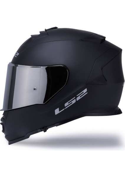 Storm 2 Mat Siyah Kapalı Motosiklet Kaskı Gri Camlı fiyatları