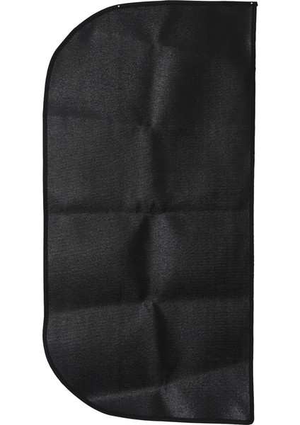 Şömine Ocağı Halısı, Ocak Bacası Için Alev Geçirmez Paspas, Yarım Yuvarlak 2 Katmanlı Fiberglas Yangına Dayanıklı 50 x 100 cm (Yurt Dışından)