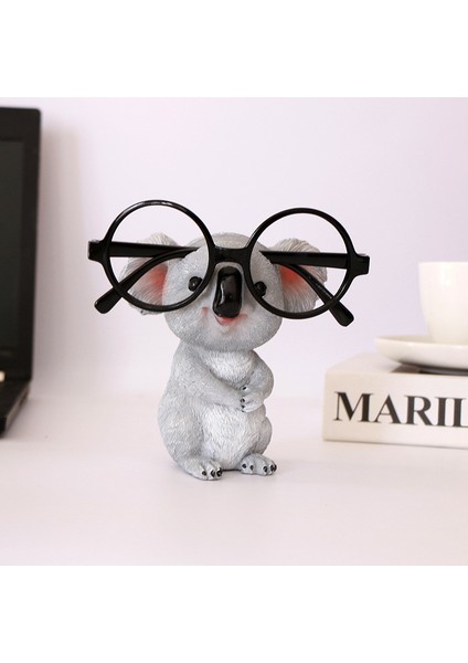 Koala Figürleri Hayvan Heykelleri Reçine Gözlük Standı Kalem Güneş Gözlüğü Tutucu Konteyner Masaüstü Ev Dekor Hediye A (Yurt Dışından) fiyatları