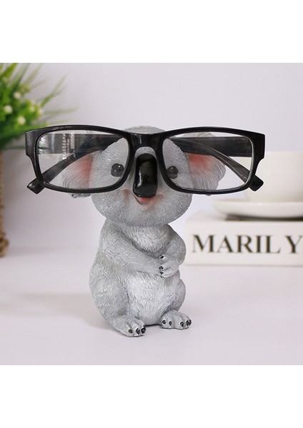 Koala Figürleri Hayvan Heykelleri Reçine Gözlük Standı Kalem Güneş Gözlüğü Tutucu Konteyner Masaüstü Ev Dekor Hediye A (Yurt Dışından) modelleri