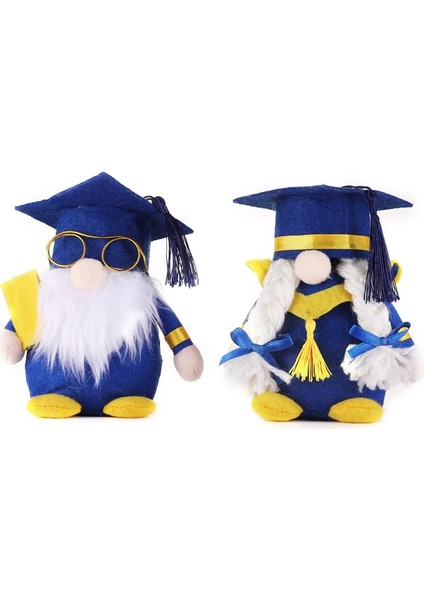 Mezuniyet Gnomes Peluş Grad Isveç Tomte Nisse Peluş Gnome Mezuniyet Süslemeleri Mezuniyet Töreni Masa Süsü (Yurt Dışından)