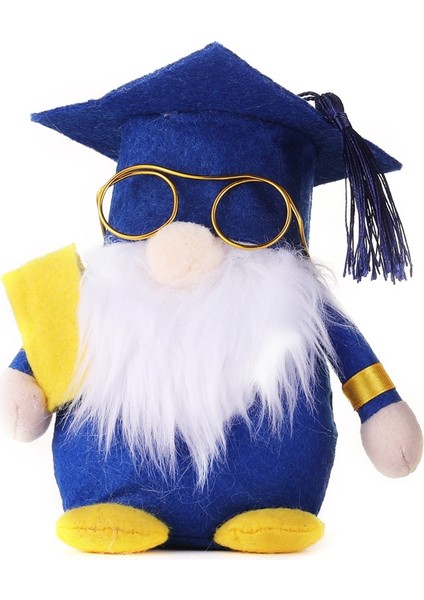 Mezuniyet Gnomes Peluş Grad Isveç Tomte Nisse Peluş Gnome Mezuniyet Süslemeleri Mezuniyet Töreni Masa Süsü (Yurt Dışından)