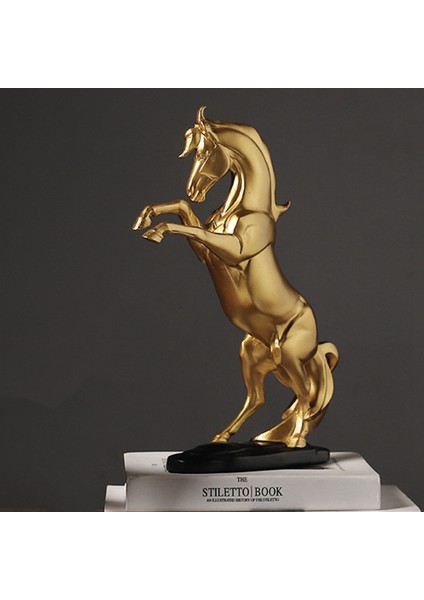 Avrupa Savaş Atı Dekorasyonu, El Sanatları Heykel Dekorasyonu, Oturma Odası Sundurma Dekorasyonu, Mağaza Ofis Dekorasyonu (Yurt Dışından) modelleri