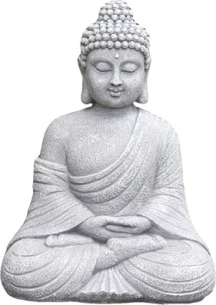 Vintage Bahçe Buda Heykeli Kapalı Açık Bahçe Zen Budizm Heykelcik Heykel Ev Ofis Mağaza Dekor Süsleme (Yurt Dışından)