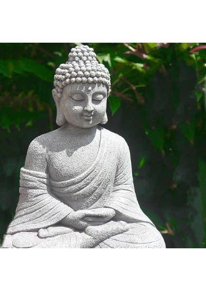 Vintage Bahçe Buda Heykeli Kapalı Açık Bahçe Zen Budizm Heykelcik Heykel Ev Ofis Mağaza Dekor Süsleme (Yurt Dışından) modelleri