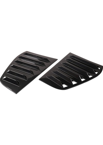 Arka Yan Cam Panjur Arka Üçgen Pencere Köpekbalığı Yanak Dekorasyon Çıkartması Vw Vw Golf Golf/r Gtı Mk6 2010-2014 (Yurt Dışından)