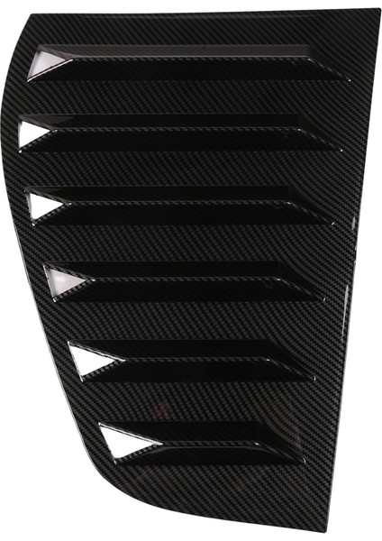 Arka Yan Cam Panjur Arka Üçgen Pencere Köpekbalığı Yanak Dekorasyon Çıkartması Vw Vw Golf Golf/r Gtı Mk6 2010-2014 (Yurt Dışından)