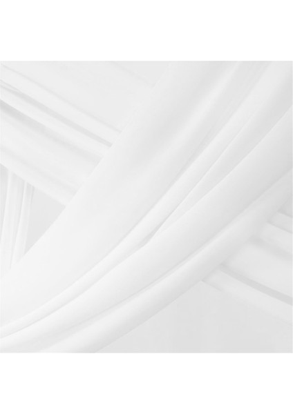 Düğün Kemeri Örtü Kumaşı 1 Panel 29.5 Inç x 19.6 Ft Beyaz Şeffaf Şifon Perde Örtüleri Düğün Töreni Için (Yurt Dışından) fırsatları