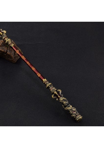Siyah Efsane Wukong Silahı Ruyi Asası Dövüş Sanatları Bo Asası Oyun Koleksiyonu Masa Odası Dekorasyonu Hediye Bakır (Yurt Dışından)