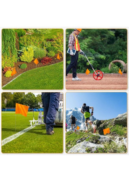 50 Paket Işaretleme Bayrakları, Turuncu Bahçe Bayrakları 15X4X5 Inç, Işaret Bayrakları, Çim Bayrakları Işaretleyicileri, Sulama Bayrakları, Peyzaj Bayrakları (Yurt Dışından) indirimleri