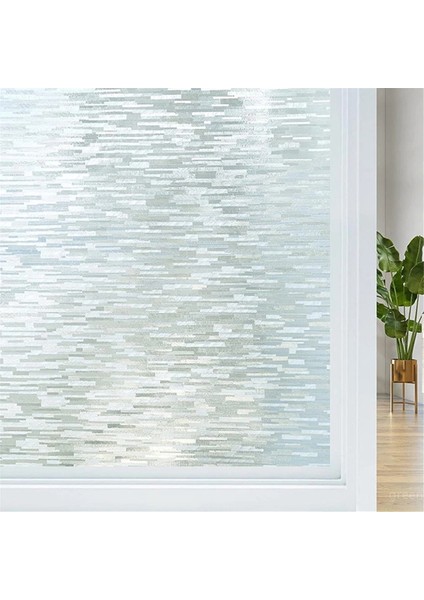 Buzlu Cam Yapışkanlı Etiket Elektrostatik Pencere Filmi Banyo Cam Gizlilik Filmi 3D Mat Dekorasyon Macunu 20X100CM (Yurt Dışından) fırsatları