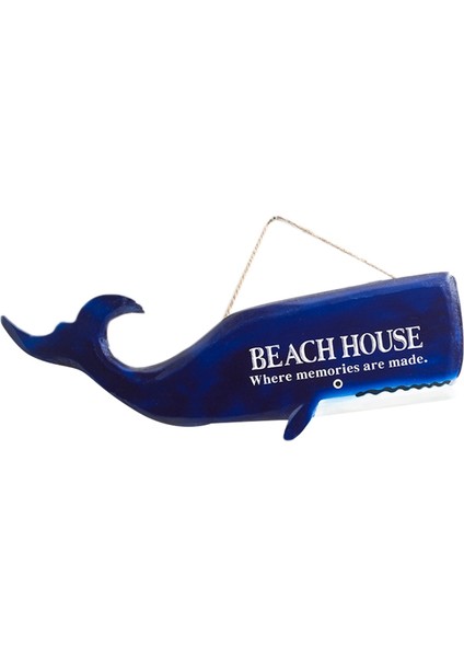 Akdeniz Tarzı Balina Listeleme Kurulu Mdf Dekorasyon Duvar Asılı Çocuk Odası Deniz Tarzı Dekorasyon, A (Yurt Dışından)