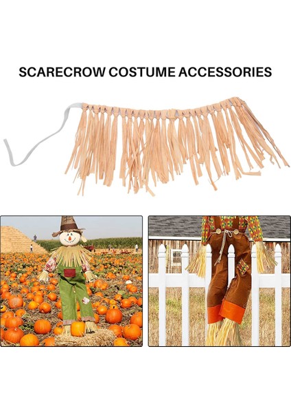 Korkuluk Kiti Korkuluk Kostüm Aksesuarları Dekorasyon Boyun Kol ve Ayak Bileği Kravatlar Parti Aksesuarı Cadılar Bayramı Dekorasyon (Yurt Dışından) fırsatları