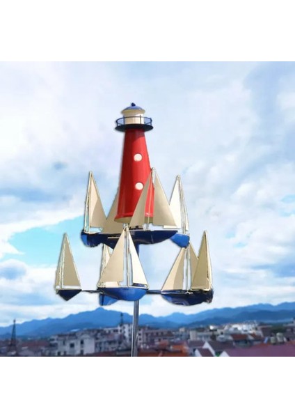 Sanat Rüzgar Heykeli, Yelkenli Yel Değirmenleri Için Benzersiz Tasarım Dış Mekan Bahçe Süslemeleri, Ahlaki Değer, Hediyeler (Yurt Dışından) fırsatları