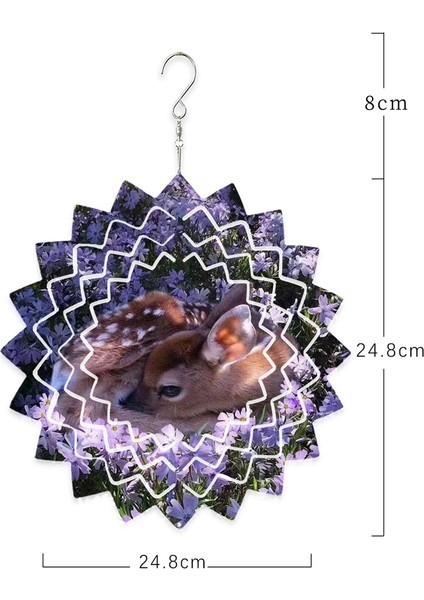 Paket 10 Inç Süblimasyon Rüzgar Spinner Boşlukları 3D Alüminyum Metal Rüzgar Heykel Kinetik Spinners Yard ve Bahçe Için (Yurt Dışından) indirimleri