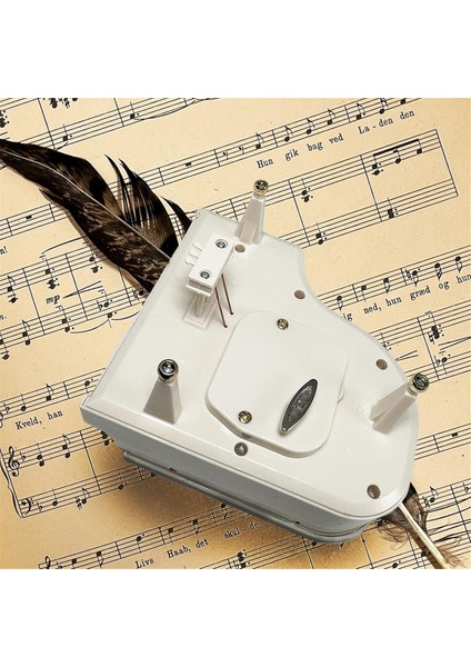 Piyano Müzik Kutusu, Beyaz Saatli Mekanik Müzik Kutuları, Kızlar Için Doğum Günü Hediyesi Veya Masaüstü Dekoru Için Klasik Müzik Kutusu (Yurt Dışından) modelleri