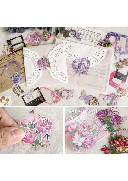 4packs Scrapbook Sticker Fotoğraf Çerçevesi Sticker Dıy Fotoğraf Albümü Scrapbooking Ev Yapımı Günlük Hediye Not Defteri Günlükler Sanatlar (Yurt Dışından) indirimleri