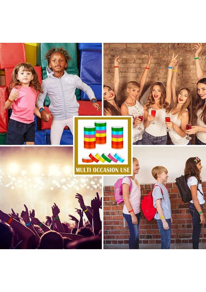 600 Adet Su Geçirmez El Bantları Neon Bilek Bantları Etkinlikler Için Konser Bilekliği Yapışkanlı Bileklikler Parti Için (Yurt Dışından) indirimleri