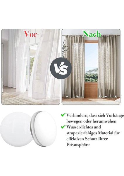 10 Adet Manyetik Perde Ağırlıkları Perdelik Ağırlıkları Mıknatıslı Duş Perdesi Ağırlıkları Alt Masa Örtüsü Perde, Siyah (Yurt Dışından) fiyatları