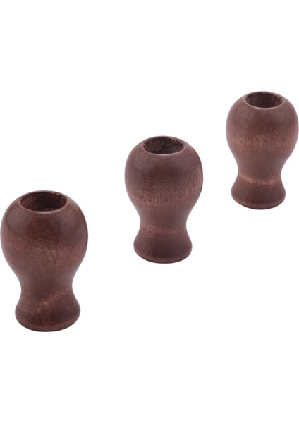 12 Paket Pencere Kör Ahşap Kordon Kolları Ahşap Asılı Top Kör Küçük Kolye Damlalar Panjur Veya Gölgeler Için Çekme Sonu Kahverengi (Yurt Dışından)