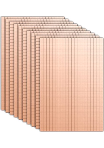 6000 Adet Kendinden Yapışkanlı Aynalar Mozaik Fayans, 10 Sayfa Cam Karo 5X5MM Cam Aynalar Mozaik Fayans Etiket (Gül Altın) (Yurt Dışından)