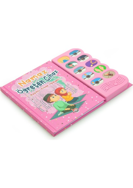 Namaz Öğreten Sesli Cihazlı Kitap Tesbihli Kızımın Çocuk Seccadesi Seti fiyatları