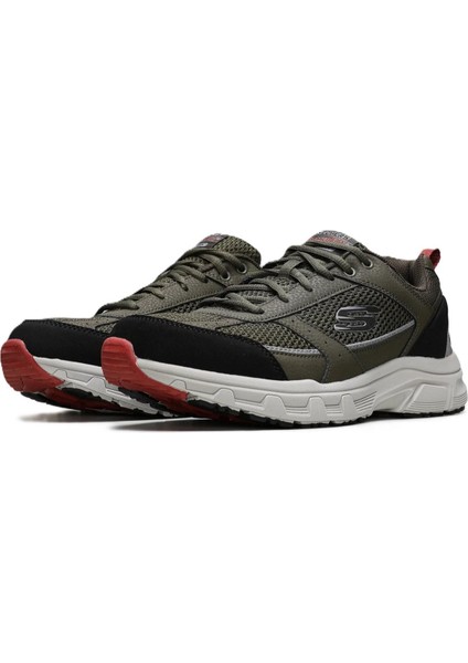 Oak Canyon-Verketta Mens Leather Outdoor Shoes Deri Erkek Outdoor Yürüyüş Ayakkabısı Yeşil modelleri
