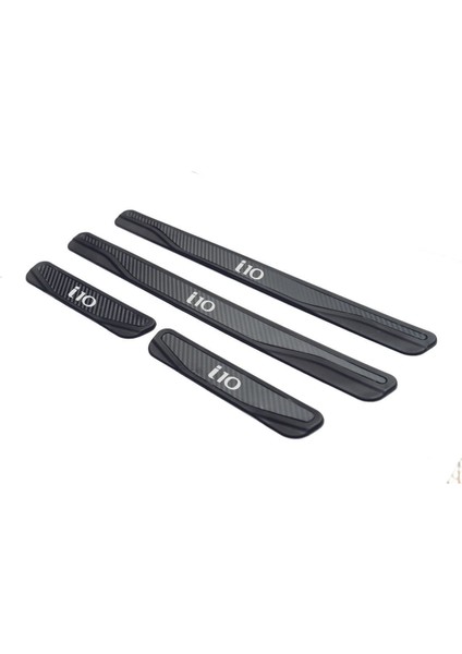 Hyundai I10 2010-2013 Modeller New Karbon Kapı Eşiği 4 Parça Yazılı