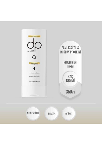 Pamuk Sütü Saç Kremi 350 ml Dp