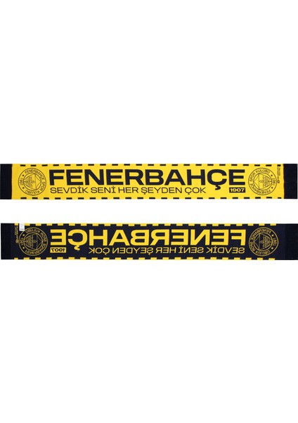 Unısex Sevdik Seni Dokuma Atkı