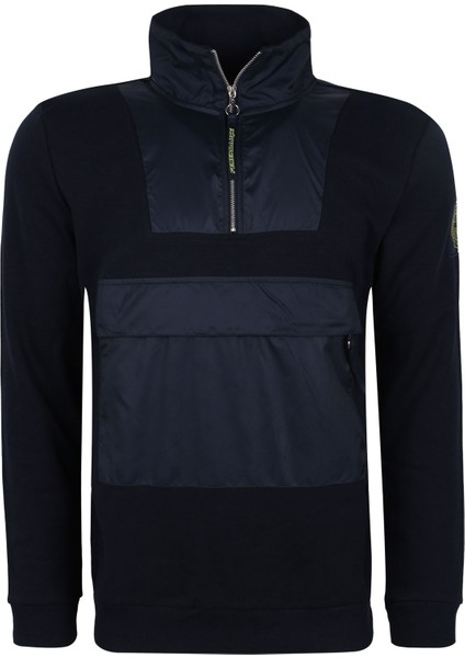 Erkek Trıbun Mikro Detaylı Sweat