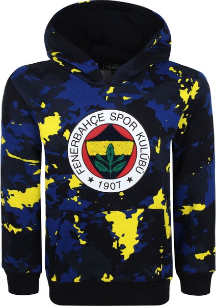 Çocuk Trıbun Sarı Lacivert Kamuflaj S