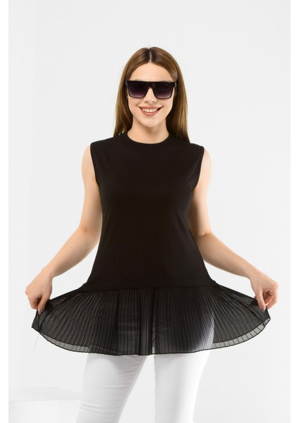 Kadın Piliseli Penye Tunik Içlik