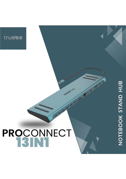ProConnect 13in1 Type-C Stand Hub Çoklayıcı