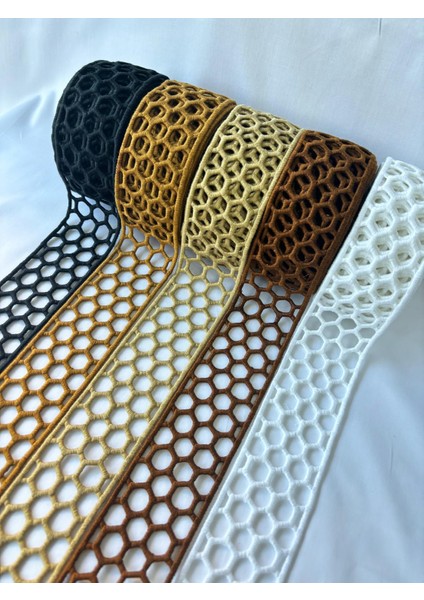 Kalın Petek Tasarımlı Dekoratif Şerit Aksesuarı ( 6 Metre )