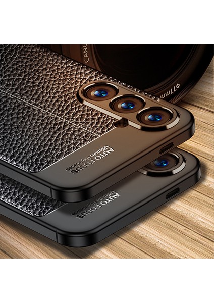 Samsung Galaxy A25 Kılıf Deri Görünümlü Leke Yapmaz Silikon Kamera Korumalı Kapak modelleri