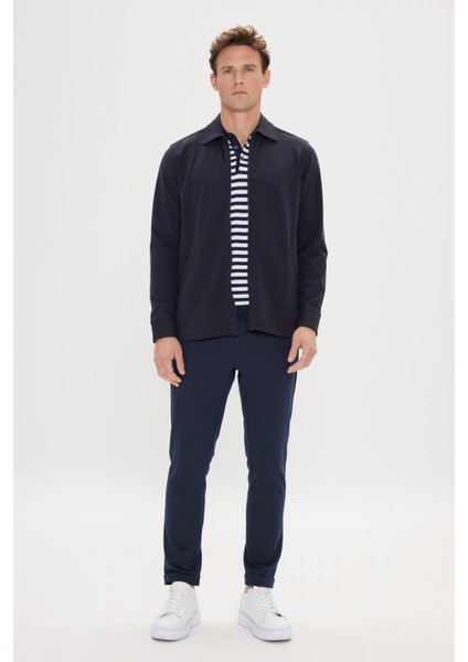 Standart Fit Normal Kesim Gömlek Yaka Pamuklu Esnek Mont fiyatları