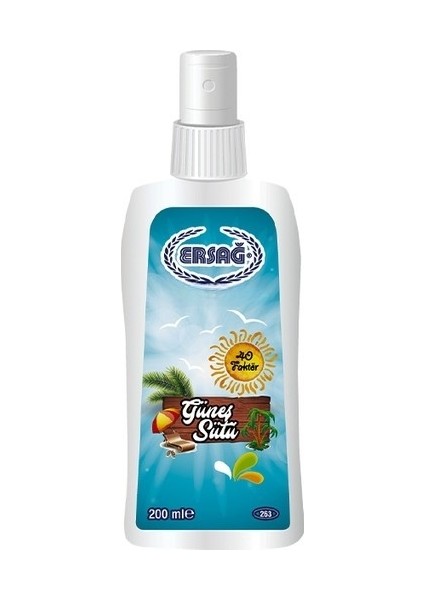 Güneş Sütü 200 ml