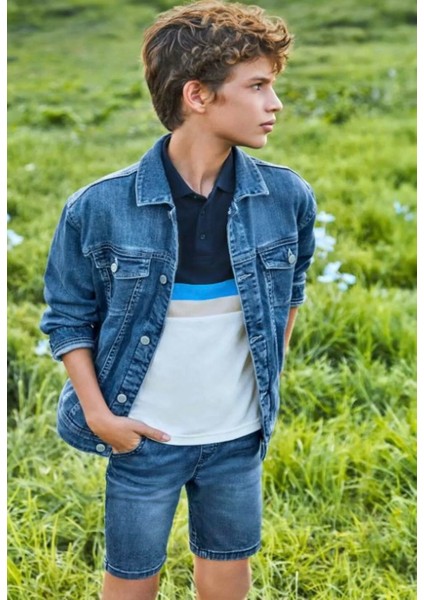 Erkek Çocuk Bermuda Denim Şort 6286