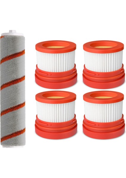 V8 V9 V9B V9D V9P Xr V10 V11 V12 Pro V16 Yumuşak Fırça Silindiri Hepa Filtre Yedek Parça Aksesuarı (Yurt Dışından)