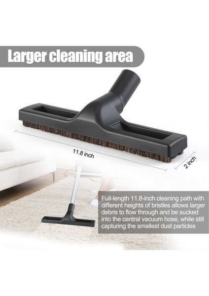 9 Parçalı Evrensel Aksesuar Temizleme Seti, Vakum Aparatı/fırça/yarık Temizleme Aparatı, 32 mm ve 35 Standart Hortumlar Için (Yurt Dışından) modelleri