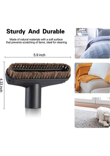 9 Parçalı Evrensel Aksesuar Temizleme Seti, Vakum Aparatı/fırça/yarık Temizleme Aparatı, 32 mm ve 35 Standart Hortumlar Için (Yurt Dışından) indirimleri