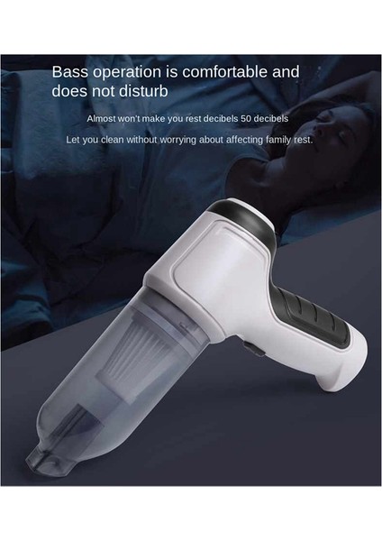 95000PA Araba Vakum Temizleyici 3'ü 1 Arada Kablosuz Islak ve Kuru Çift Amaçlı Güçlü Emiş Temizleme Makinesi Gri (Yurt Dışından) fırsatları