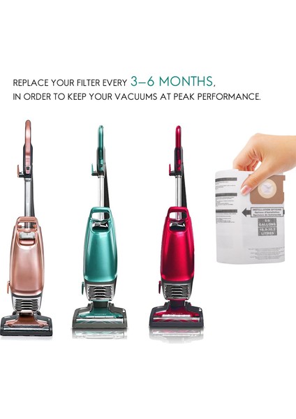 5-8 Galon Temizleyici Için 5 Parça Yedek Islak/kuru Vakum Torbası Toz 9066100 90661 906-61 (Yurt Dışından) fiyatları