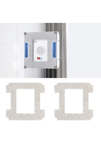 Wınbot W1 Pro Pencere Vakum Temizleyici Paspas Pedleri Parçaları Için Yedek Yıkanabilir Paspas Bezi (Yurt Dışından) modelleri