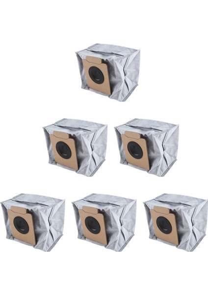 X8 Pro Kendiliğinden Boşalan Istasyon Robot Vakum Temizleme Yedek Parçaları Çöp Torbası Için 6 Adet Toz Torbası (Yurt Dışından) fiyatları