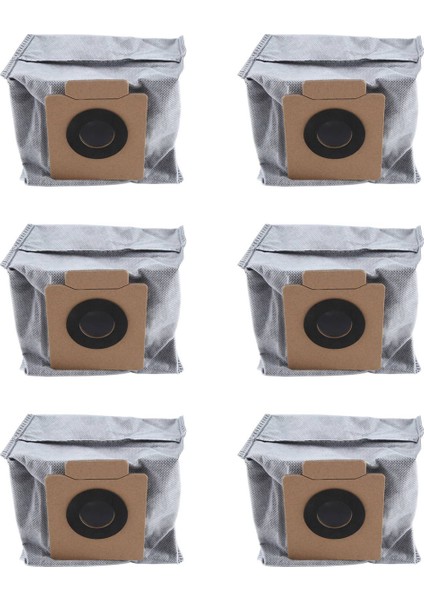 X8 Pro Kendiliğinden Boşalan Istasyon Robot Vakum Temizleme Yedek Parçaları Çöp Torbası Için 6 Adet Toz Torbası (Yurt Dışından) modelleri