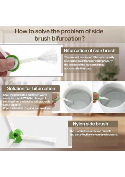 E/ı/j Serisi, E5 E6 I6 I7+ J7+/plus Yedek Parçalar Ana Yan Fırça Hepa Filtre Paspas Bezi Aksesuarları (Yurt Dışından) fırsatları