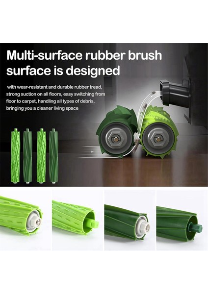 E/ı/j Serisi, E5 E6 I6 I7+ J7+/plus Yedek Parçalar Ana Yan Fırça Hepa Filtre Paspas Bezi Aksesuarları (Yurt Dışından) indirimleri